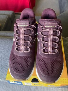 Skechers Adventure Women's Slip-On Athletic Shoes - Plum